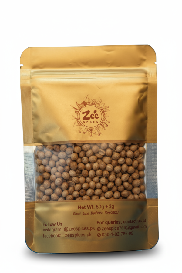 zee-spices-dhaniya-seeds-whole-golden-png.png Coriander Seeds Whole | Sabut Dhaniya | Zee Spices